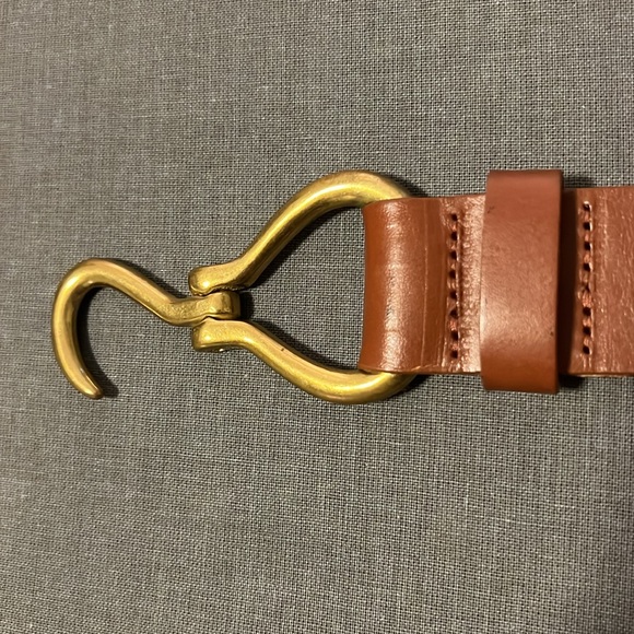 Country Club Prep Longshanks Brown Belt, Size 34 - Picture 2 of 12